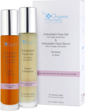 Antioxidant Face Serum + Antioxidant Face Gel Serum Ansigtspleje Multi/patterned The Organic Pharmacy