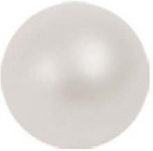 Pearl Fashion White - 5 mm Akrylkula till 1,6 mm stång