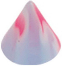 Firepoint Pink/Blue - 4 mm Akrylkula till 1,2 mm stång