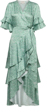 Vienna Dress Dresses Summer Dresses Grønn By Malina*Betinget Tilbud