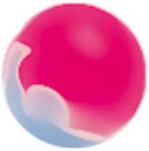 Fireball - Rosa og Blå Akrylkule - 3 x 1,2 mm