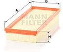 Luftfilter Mann-filter C 36 007 KIT