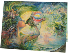 Fairytale Mermaid - Kort med Brev