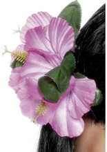 Hårspänne med Rosa Vacker Blomma