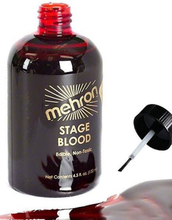 Stage Blood Dark Venous med Pensel - 30 ml Mehron Teaterblod Mörk