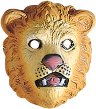 Lejon - Mask av Formad Plast till Barn