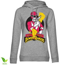 Power Rangers - Red Ranger Pose Girls Hoodie, Hoodie