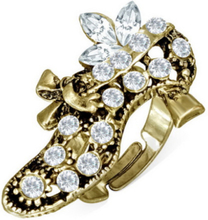 Fancy Lady Shoe - Mässingfärgad Ring