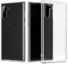X-LEVEL Slim Fit Transparent TPU beskyttende mobiltelefon etui til Samsung Galaxy Note 10 / Note 10