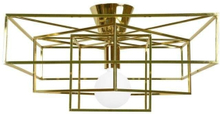 Globen Lighting - Cube Deckenleuchte Brass Globen Lighting