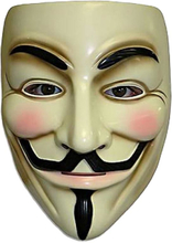 Guy Fawkes - Licensierad V för Vendetta Mask