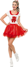 Cheerleader Sandy - Lisensiert Grease Kostyme - Strl S