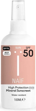 NAÏF Grownups Sun Mineral Sunscreen Spray SPF50 100 ml