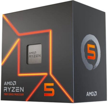 AMD Ryzen™ 5 7600 - 3,8 GHz/5,1 GHz - 6 ydintä - 12 säiettä - 32 Mt välimuisti - Kanta AM5 - Laatikko | AMD Wraith Stealth