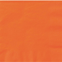 20 stk Orange Servietter 33x33 cm