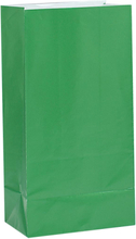12 stk Grønne Godteposer i Papir