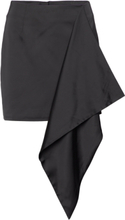 Niliagz Hw Mini Skirt Kort Nederdel Black Gestuz