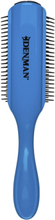Denman D4 The Original Styler 9 Row Santorini Blue Beauty WOMEN Hair Hair Brushes & Combs Detangling Brush Blå Denman*Betinget Tilbud