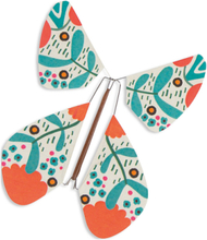 Paper Butterfly Fluttering Tulips Toys Creativity Drawing & Crafts Craft Craft Sets Multi/mønstret Moulin Roty*Betinget Tilbud