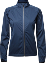 Ladies Ultralight Wind Jacket Outerwear Sport Jackets Marineblå BACKTEE*Betinget Tilbud