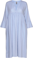 Cubrisa Long Dress Knælang Kjole Blue Culture
