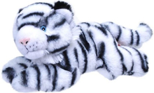 Wild Republic knuffel witte tijger Ecokins Mini junior 20 cm pluche wit