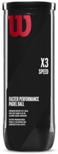 Wilson Performance Speed Padel Ball X3