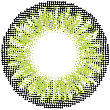Grønne 3 farvede kontaktlinser lise