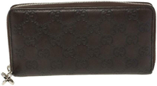 Pre-eide Guccissima Leather Zip rundt lommeboken