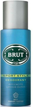 Brut Deodorant Spray - Aerosol Sport Style - 200 ml - Mænd