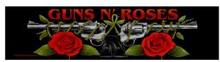 Guns N"' Roses: Super Strip Patch/Logo/Roses (Retail Pack)