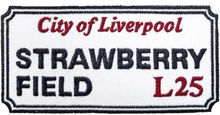 Road Sign: Standard Patch/Strawberry Field Liverpool Sign