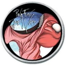 Pink Floyd: Pin Badge/The Wall Eat Head Logo
