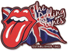 The Rolling Stones: Standard Patch/Lick the Flag (Iron On)