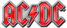 AC/DC: Pin Badge/Red Logo
