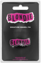 Blondie: Mini Pin Badge/Punk Logo