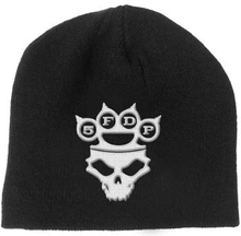 Five Finger Death Punch: Unisex Beanie Hat/Knuckle-Duster Logo & Skull