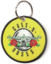 Guns N"' Roses: Keychain/Classic Circle Logo (Double Sided Patch)