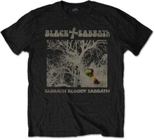 Black Sabbath: Unisex T-Shirt/Sabbath Bloody Sabbath Vintage (Small)
