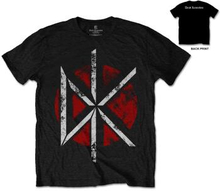 Dead Kennedys: Unisex T-Shirt/Vintage Logo (Back Print) (Medium)