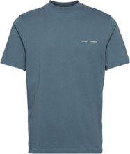 Norsbro T-Shirt 6024 T-shirts Short-sleeved Blå Samsøe Samsøe*Betinget Tilbud