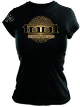 Tool: Ladies T-Shirt/Eye Geo Glow (Sleeve Print) (Large)