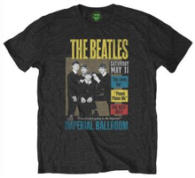 The Beatles: Unisex T-Shirt/Please Please Me Gold (Foiled) (Small)