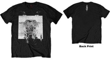 Slipknot: Unisex T-Shirt/Devil Single - Black & White (Back Print) (Small)