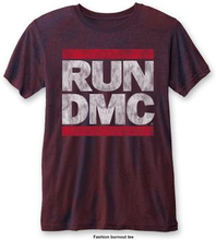 Run DMC: Unisex T-Shirt/DMC Logo (Burnout) (Small)