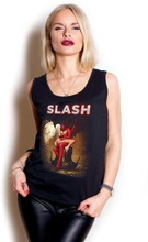 Slash: Ladies Vest T-Shirt/Angel & Devil (Puff Print) (Small)
