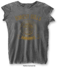 Ramones: Ladies T-Shirt/Forest Hills (Burnout) (X-Small)