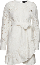 Sally Lace Dress Kort Kjole White Ella&il