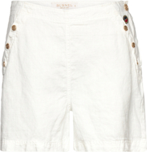 Peggie Shorts Bottoms Shorts Casual Shorts White BUSNEL