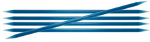 KnitPro Trendz Strumpstickor Akryl 20cm 5,50mm / 7.9in US9 Turquoise